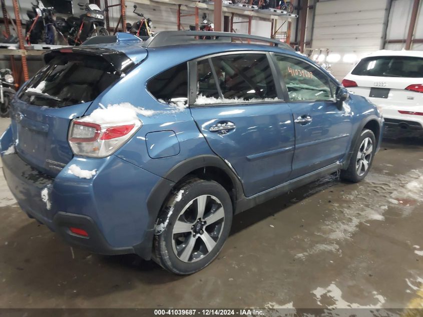 VIN JF2GPBLC6GH247810 2016 Subaru Crosstrek, Hybrid... no.4