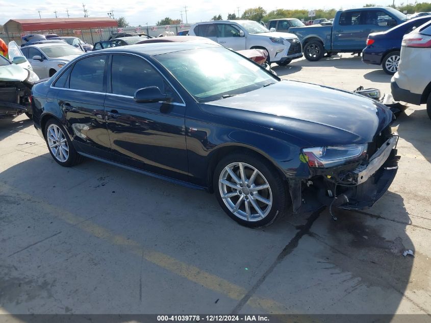 2015 AUDI A4 2.0T PREMIUM - WAUFFAFL6FN037658