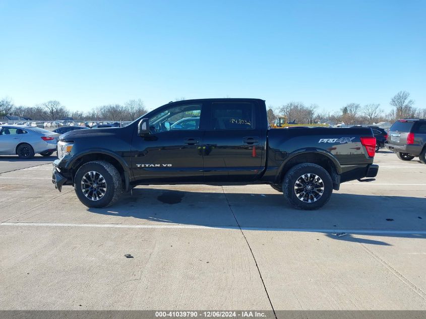 2018 Nissan Titan Platinum Reserve/Pro-4X/S/Sl/Sv VIN: 1N6AA1E50JN535004 Lot: 41039790