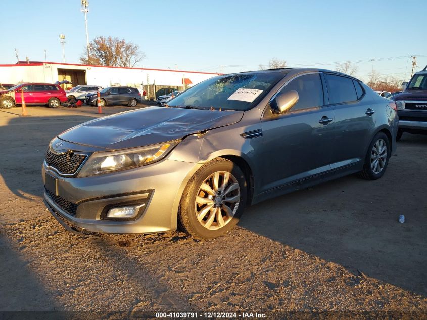 VIN 5XXGN4A72EG295577 2014 KIA Optima, EX no.2