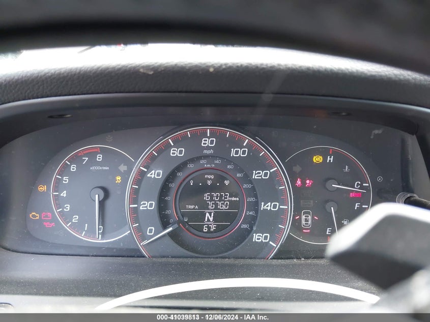 2013 HONDA ACCORD VIN: 1HGCR2F5XDA081060