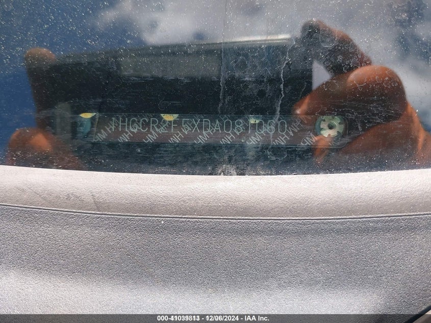 2013 HONDA ACCORD VIN: 1HGCR2F5XDA081060