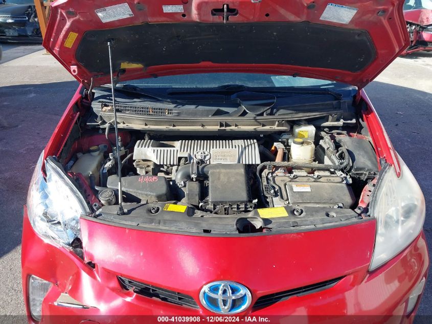 VIN JTDKN3DU0D1618153 2013 Toyota Prius, Two no.10