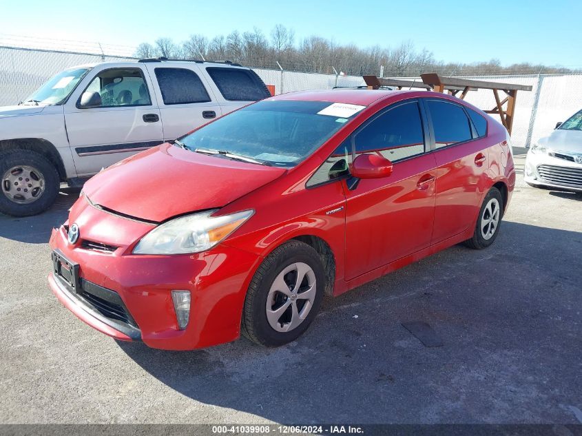 VIN JTDKN3DU0D1618153 2013 Toyota Prius, Two no.2