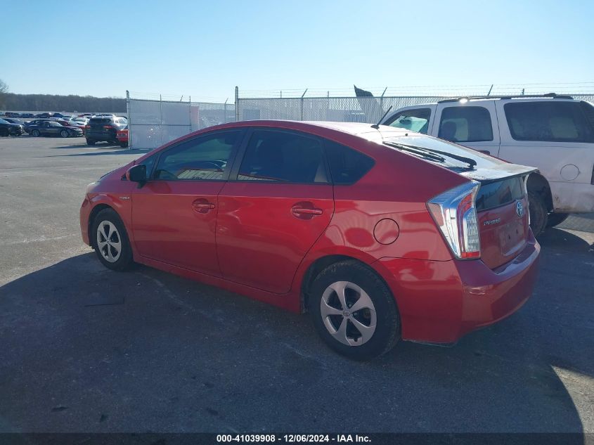 VIN JTDKN3DU0D1618153 2013 Toyota Prius, Two no.3