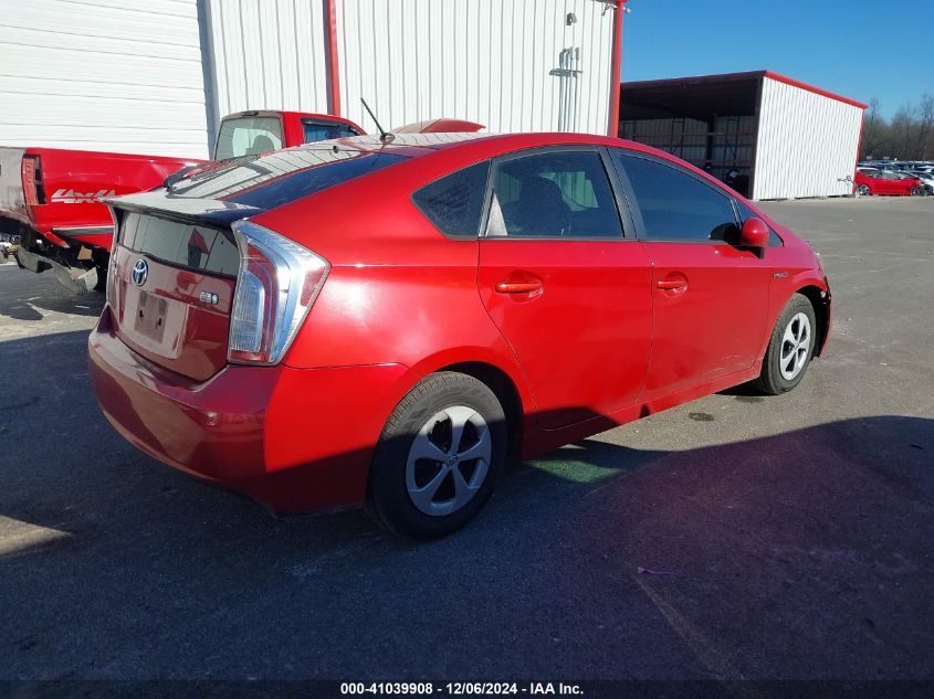 VIN JTDKN3DU0D1618153 2013 Toyota Prius, Two no.4