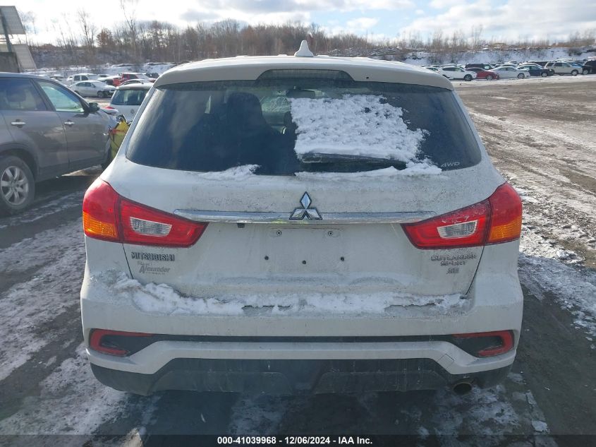 2019 Mitsubishi Outlander Sport 2.0 Se VIN: JA4AR3AU4KU006807 Lot: 41039968