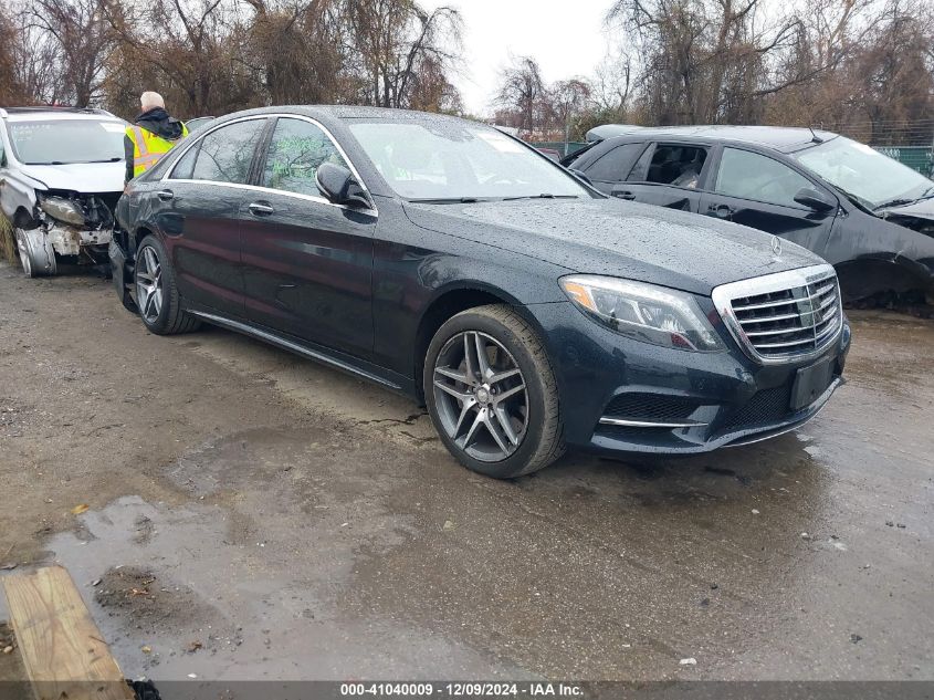 VIN WDDUG8FB9EA064162 2014 Mercedes-Benz S 550, 4Matic no.1