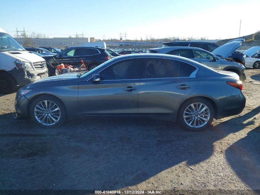 VIN JN1CV7AR8JM280798 2018 Infiniti Q50, 2.0T Luxe no.13