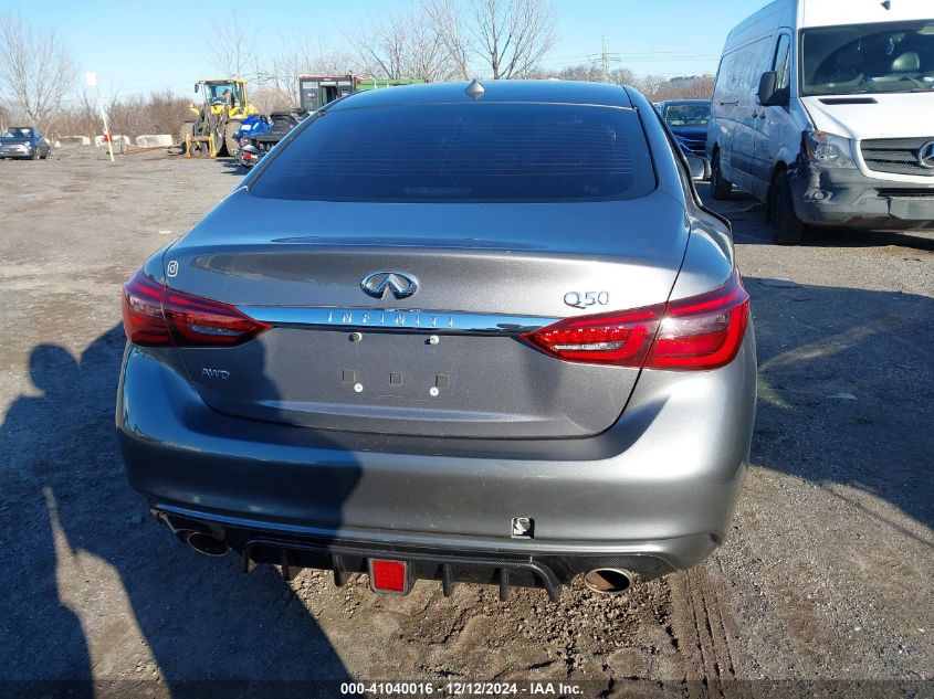 VIN JN1CV7AR8JM280798 2018 Infiniti Q50, 2.0T Luxe no.15