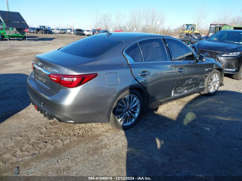 VIN JN1CV7AR8JM280798 2018 Infiniti Q50, 2.0T Luxe no.4