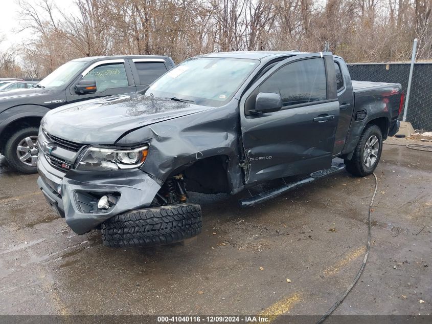 VIN 1GCGTDE36G1120325 2016 Chevrolet Colorado, Z71 no.2