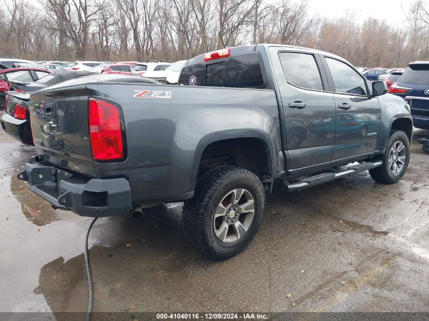 VIN 1GCGTDE36G1120325 2016 Chevrolet Colorado, Z71 no.4