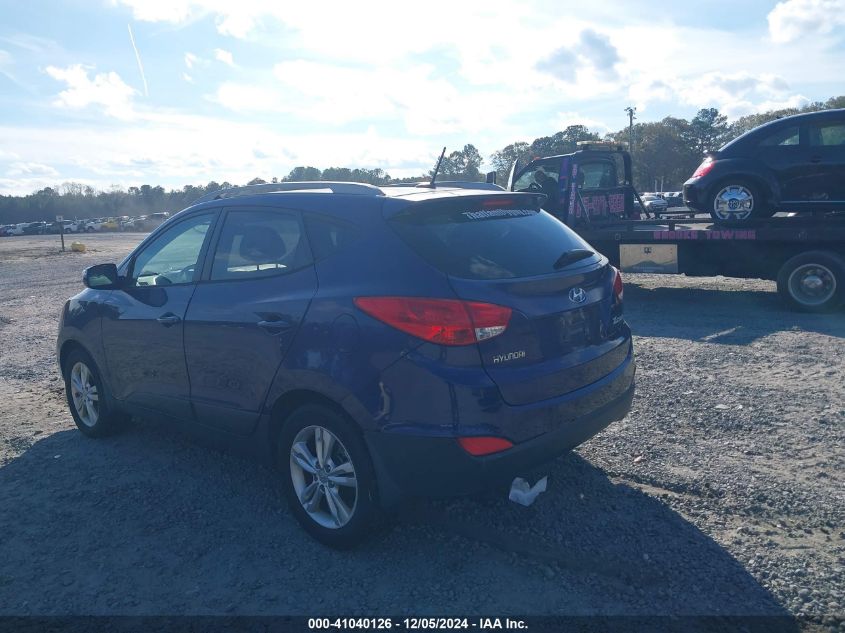 VIN KM8JU3AC0DU549730 2013 Hyundai Tucson, Gls no.3