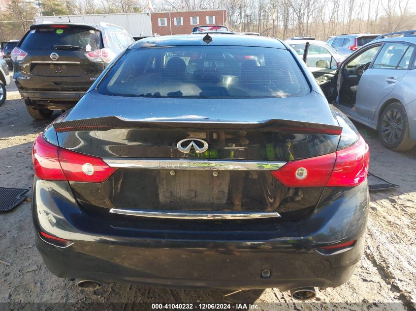 VIN JN1BV7AR8EM706426 2014 INFINITI Q50 no.16