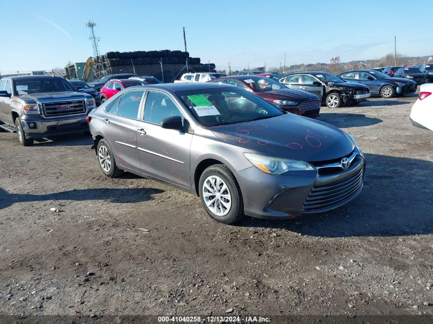 VIN 4T4BF1FK0FR514603 2015 Toyota Camry, LE no.1