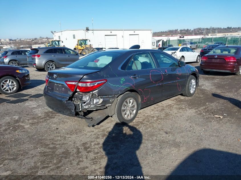 VIN 4T4BF1FK0FR514603 2015 Toyota Camry, LE no.4