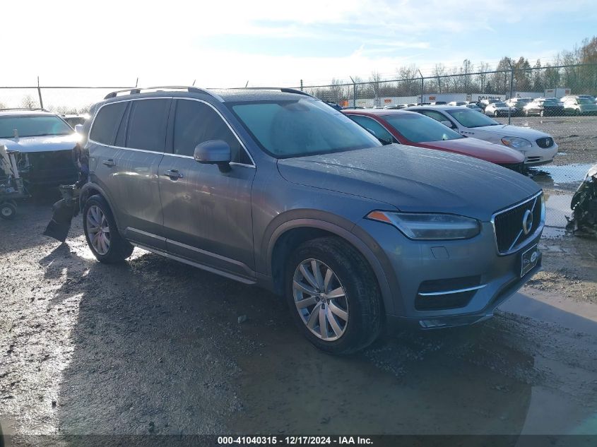 VIN YV4A22PK1G1094778 2016 Volvo XC90, T6 Momentum no.1