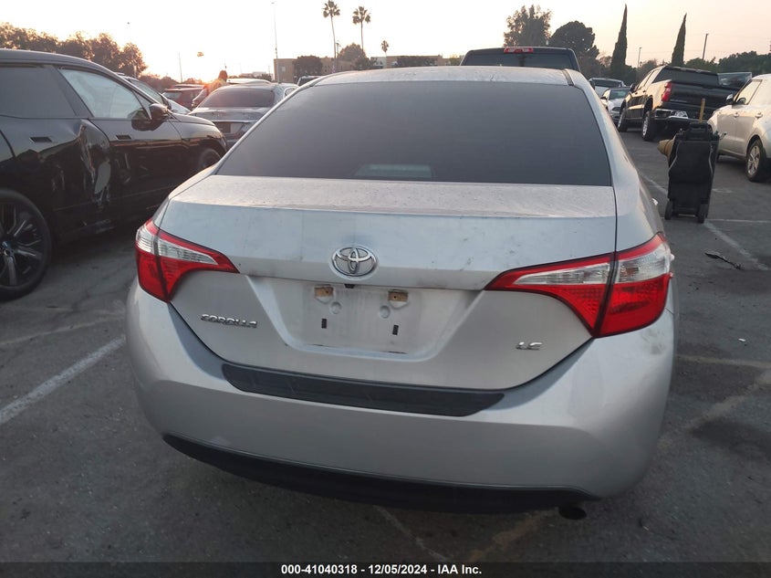 2014 TOYOTA COROLLA VIN: 5YFBURHE8EP177295