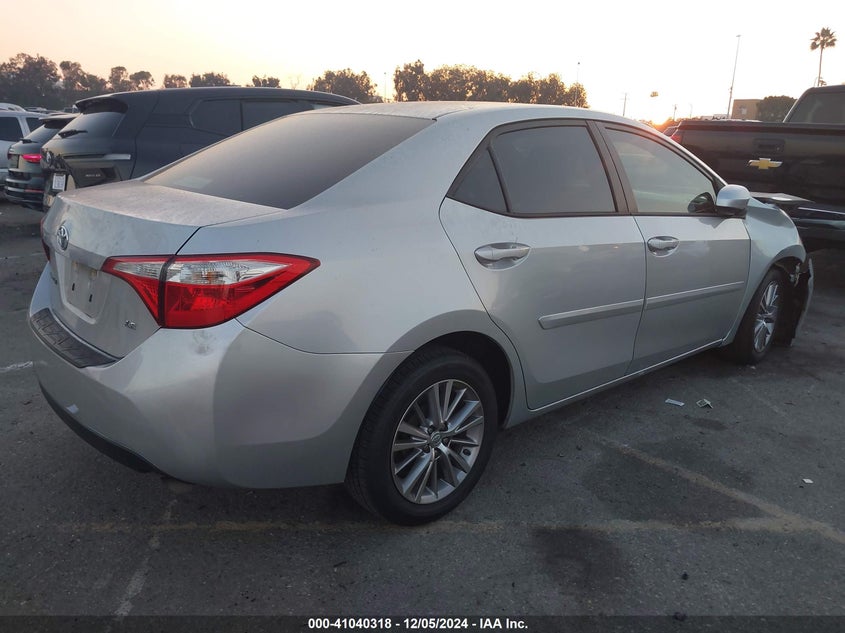 2014 TOYOTA COROLLA VIN: 5YFBURHE8EP177295