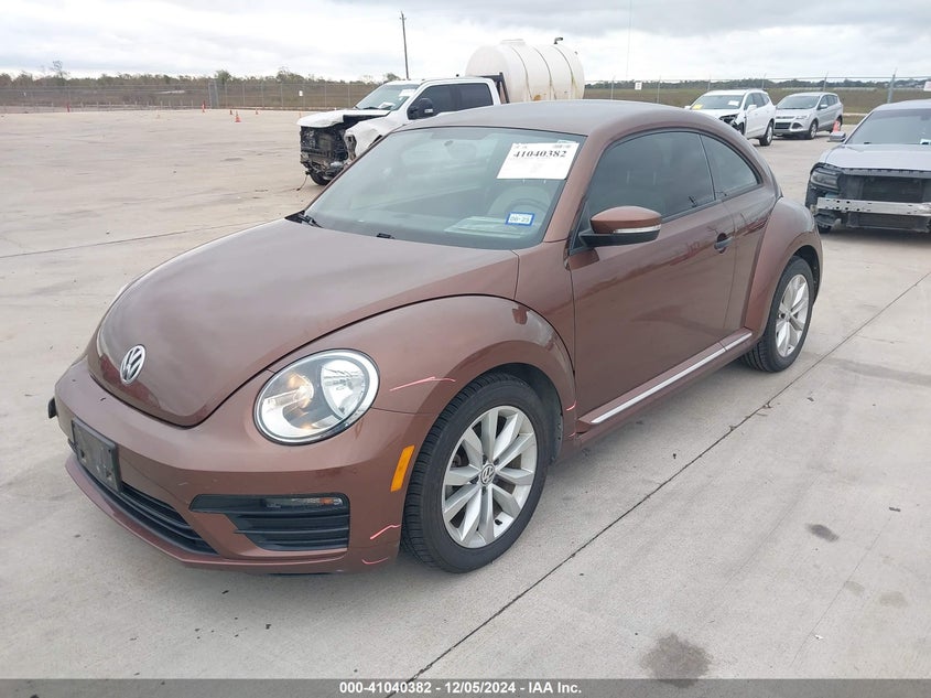 2017 VOLKSWAGEN BEETLE #PINKBEETLE/1.8T CLASSIC/1.8T S - 3VWF17AT6HM624481