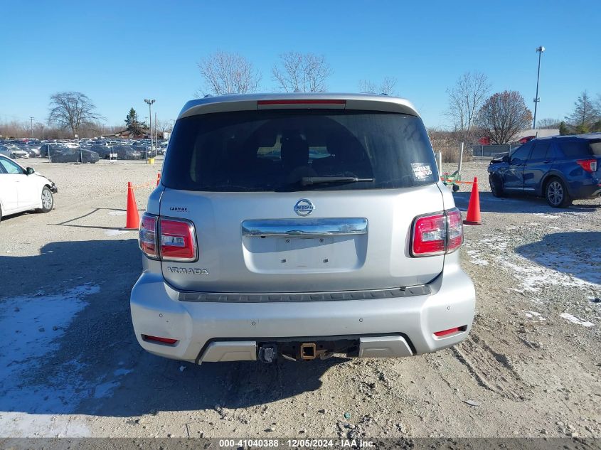 2017 Nissan Armada Sv VIN: JN8AY2NC7H9505296 Lot: 41040388