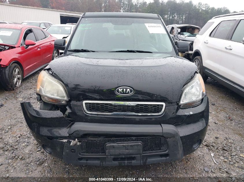 2011 Kia Soul + VIN: KNDJT2A21B7313852 Lot: 41040399