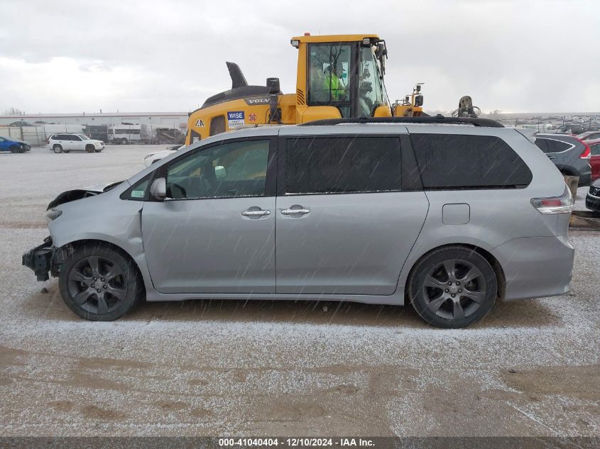 VIN 5TDXK3DC1FS615550 2015 Toyota Sienna, Se 8 Pass... no.15