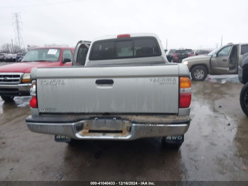 2004 Toyota Tacoma Double Cab VIN: 5TEHN72N24Z433900 Lot: 41040433