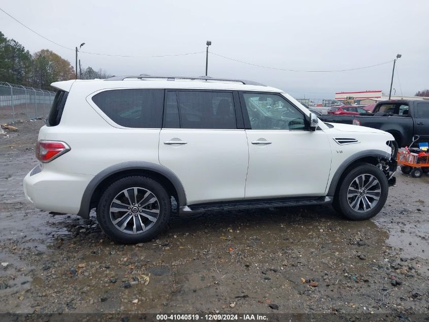 2018 Nissan Armada Sv/Sl/Platinum VIN: JN8AY2NDXJX000623 Lot: 41040519