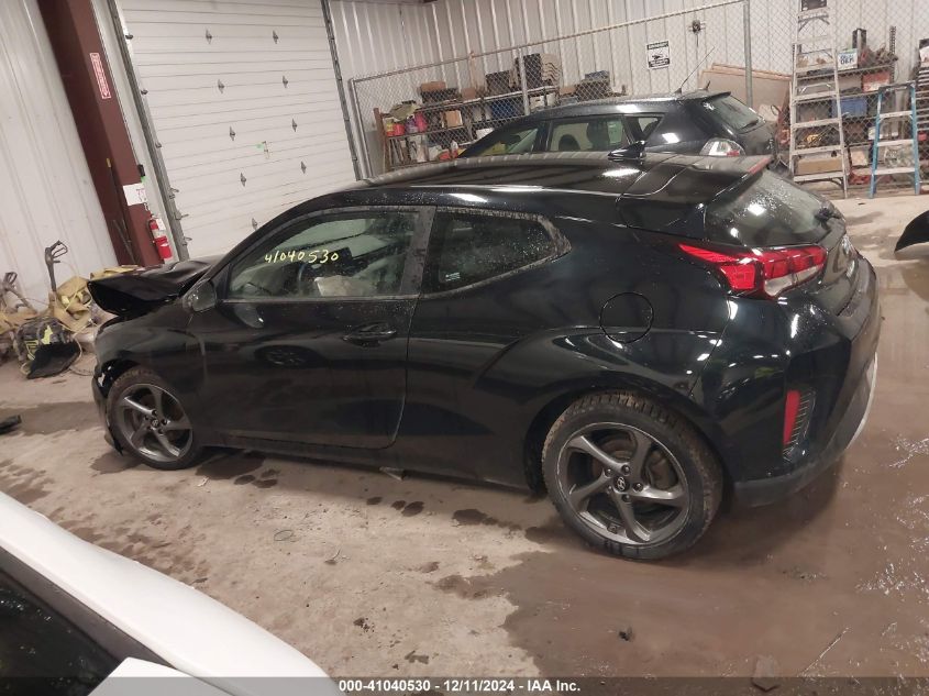 2020 Hyundai Veloster 2.0 VIN: KMHTG6AFXLU025088 Lot: 41040530