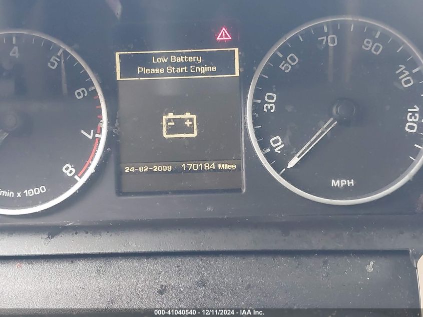 2010 Land Rover Range Rover Sport Hse VIN: SALSK2D46AA241237 Lot: 41040540