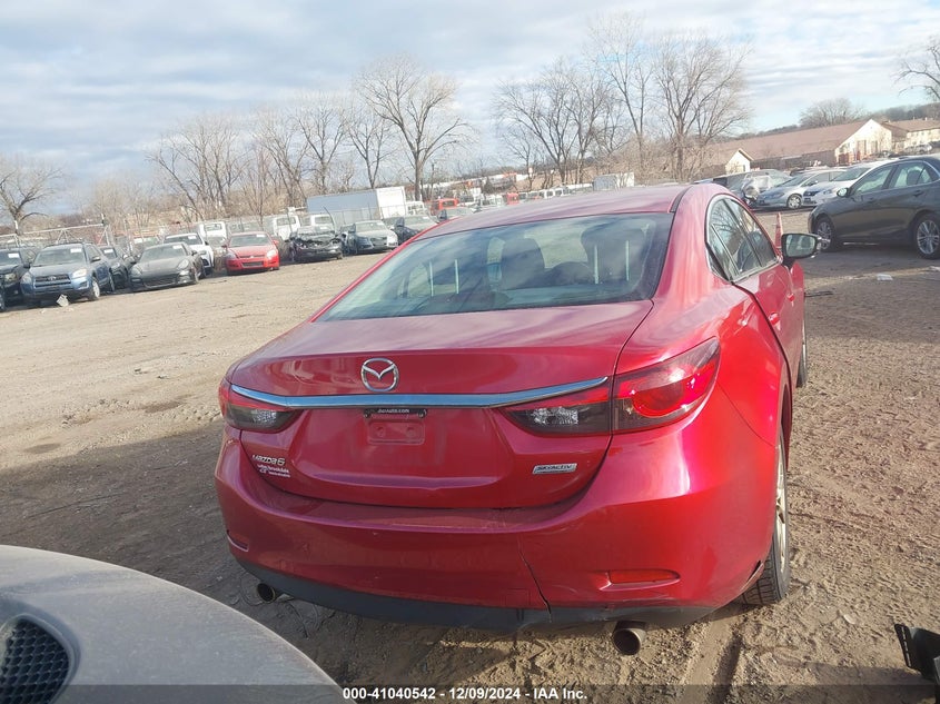 2016 MAZDA MAZDA6 VIN: JM1GJ1U58G1468022