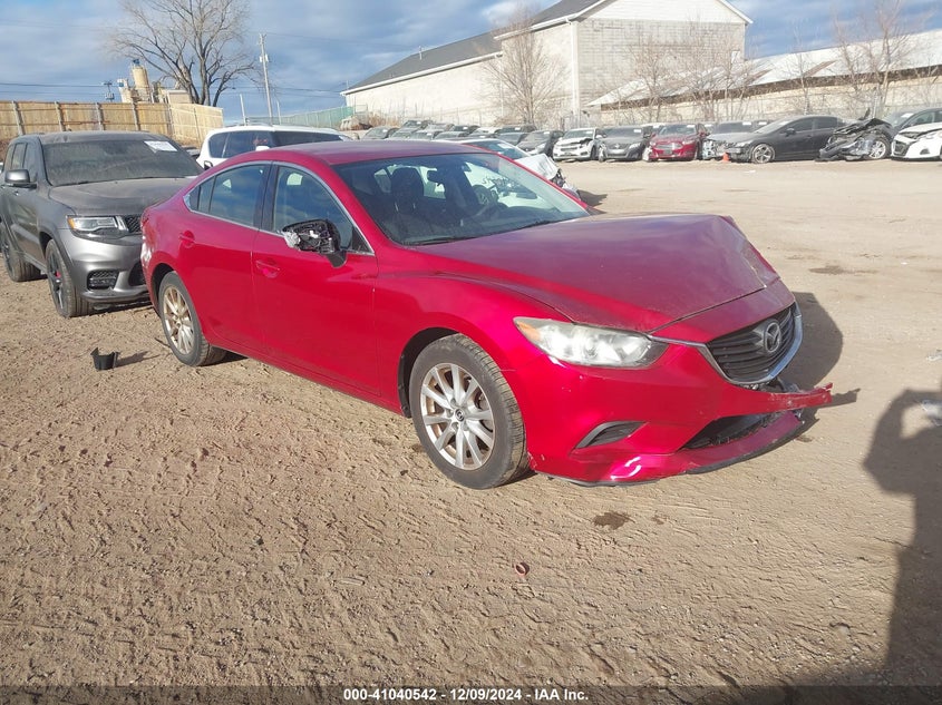2016 MAZDA MAZDA6 VIN: JM1GJ1U58G1468022