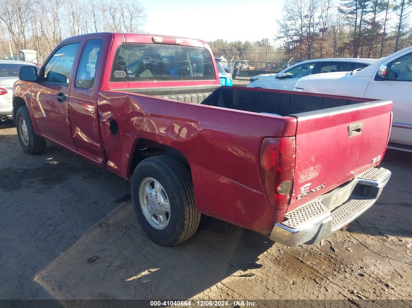 2006 GMC CANYON VIN: 1GTCS198X68254721