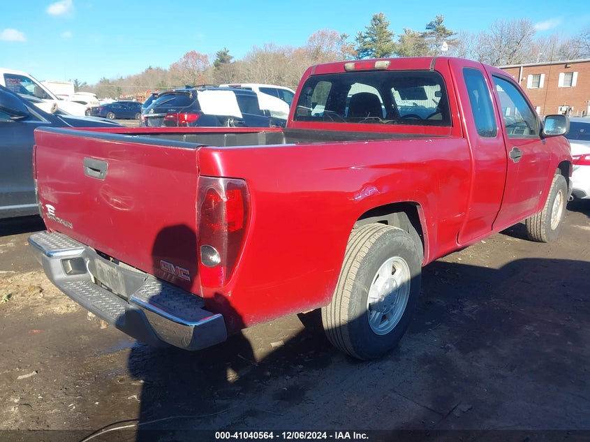 2006 GMC CANYON VIN: 1GTCS198X68254721