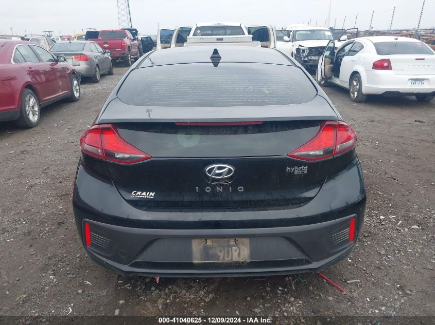 2020 Hyundai Ioniq Hybrid Blue VIN: KMHC65LC3LU211054 Lot: 41040625