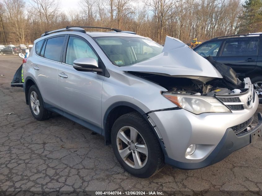 VIN 2T3RFREVXDW037041 2013 Toyota RAV4, Xle no.1