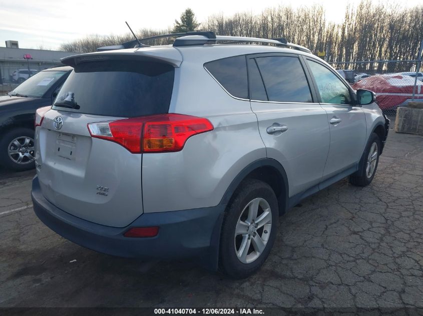 VIN 2T3RFREVXDW037041 2013 Toyota RAV4, Xle no.4