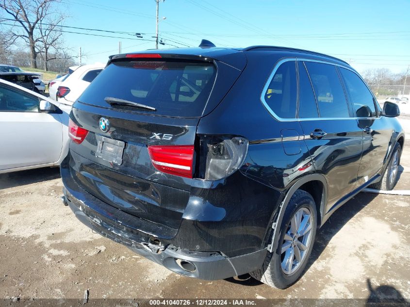 VIN 5UXKR0C52E0K49170 2014 BMW X5, Xdrive35I no.4