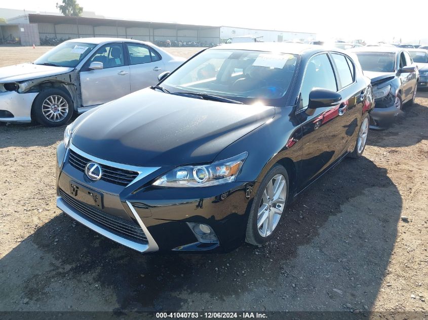 VIN JTHKD5BH5E2187761 2014 Lexus CT, 200H no.2