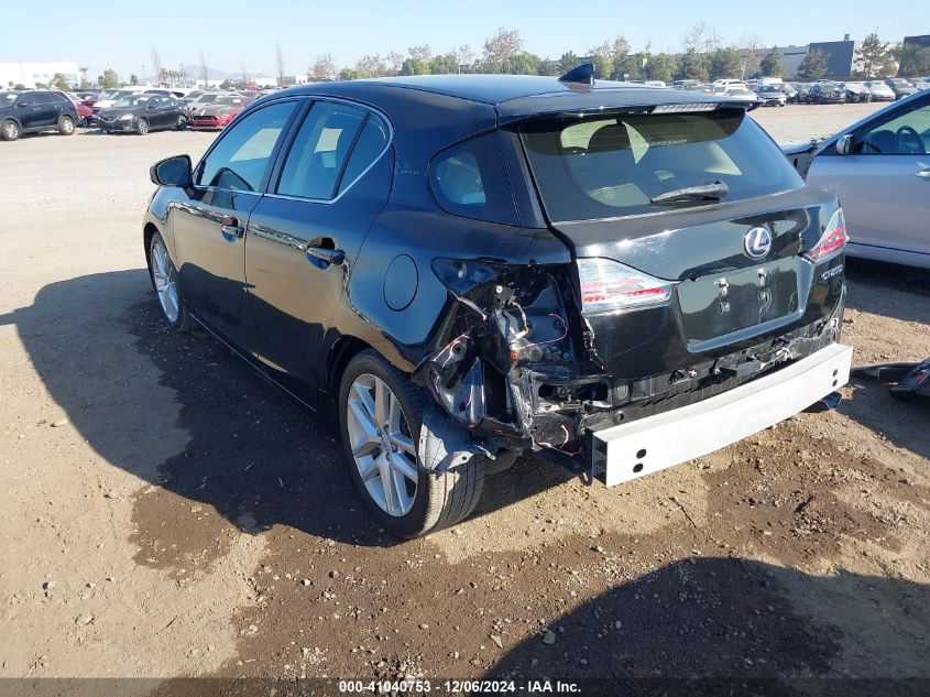 VIN JTHKD5BH5E2187761 2014 Lexus CT, 200H no.3