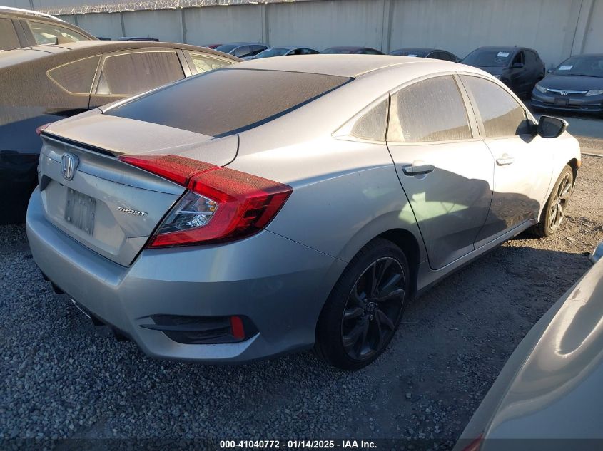 VIN 2HGFC2F80KH502694 2019 Honda Civic, Sport no.4