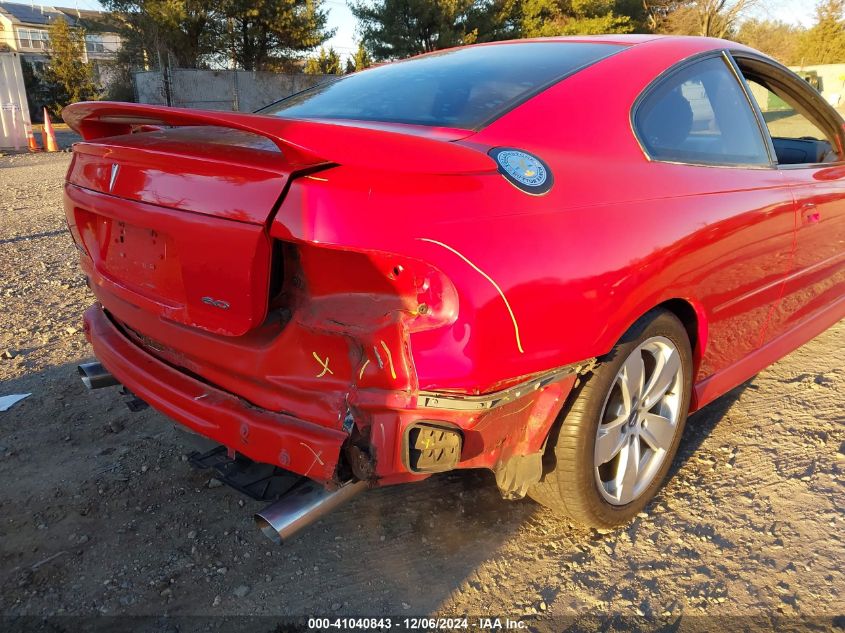 2005 Pontiac Gto VIN: 6G2VX12U45L396793 Lot: 41040843