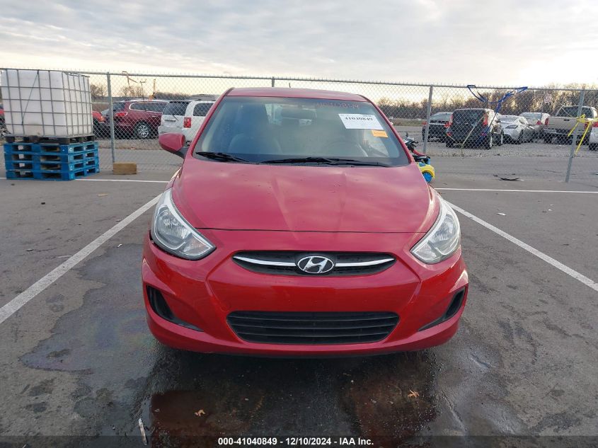 VIN KMHCT4AE8FU792546 2015 Hyundai Accent, Gls no.12