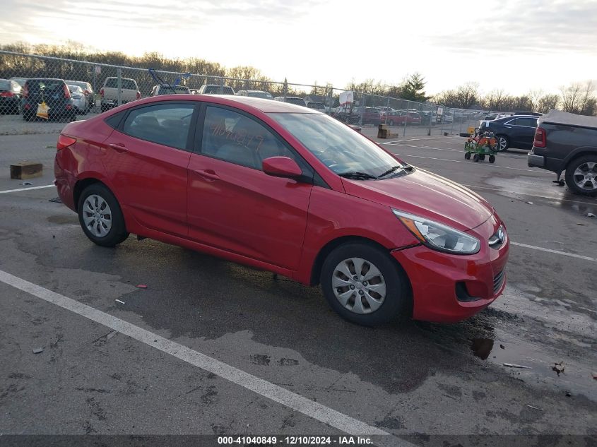 VIN KMHCT4AE8FU792546 2015 Hyundai Accent, Gls no.1