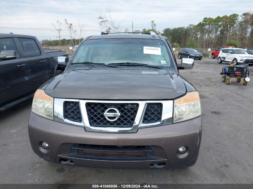 2013 Nissan Armada Sl VIN: 5N1BA0ND5DN611762 Lot: 41040856