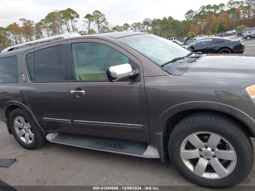 2013 Nissan Armada Sl VIN: 5N1BA0ND5DN611762 Lot: 41040856