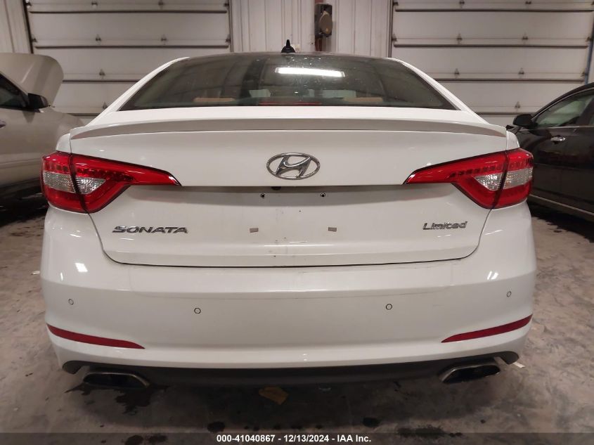 VIN 5NPE34AF1FH209539 2015 Hyundai Sonata, Limited no.17