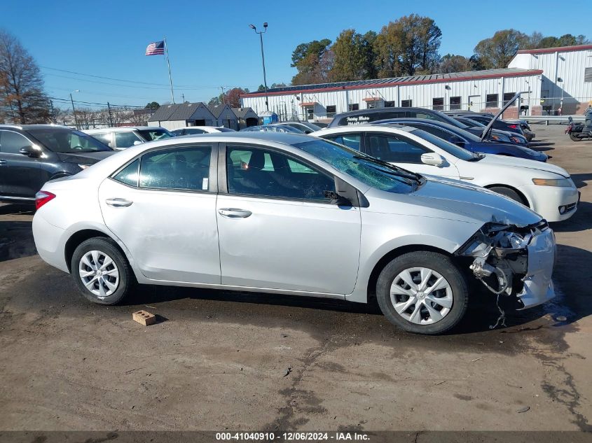 2015 TOYOTA COROLLA L - 2T1BURHE6FC427988